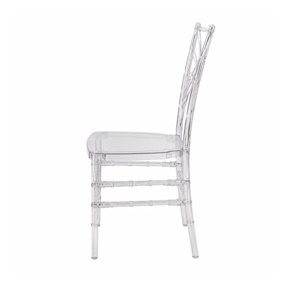 Ghost Fanny Stacking Chair - Clear