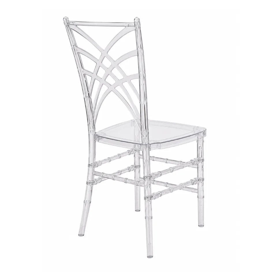 Ghost Fanny Stacking Chair - Clear