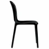 Ghost Polycarbonate Chair - Curve Backrest - Black