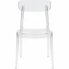 Ghost Polycarbonate Grace Chair - Clear