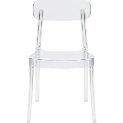 Ghost Polycarbonate Grace Chair - Clear