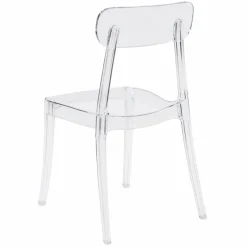 Ghost Polycarbonate Grace Chair - Clear