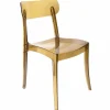 Ghost Polycarbonate Grace Chair - Amber