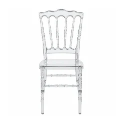 Ghost Polycarbonate Napoleon Dining Chair - Clear