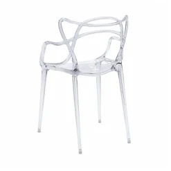 Ghost Resin David Chair - Clear
