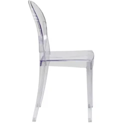 Ghost Side Chair in Transparent Crystal
