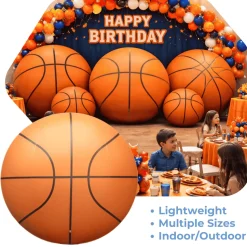 Giant Inflatable Basketball – Commercial Event Display Decor – Commercial Installation Sizes