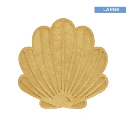 Giant Wood Sea Shell Panel - Size Options