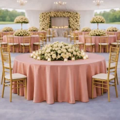 Ginger La Petite France Jacquard Tablecloth - Multiple Size Options