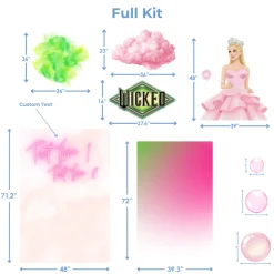 Glindas World Foam Core Backdrop Kit by PopScene™