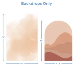 Golden Solace Foam Core Backdrop Kit by PopScene™