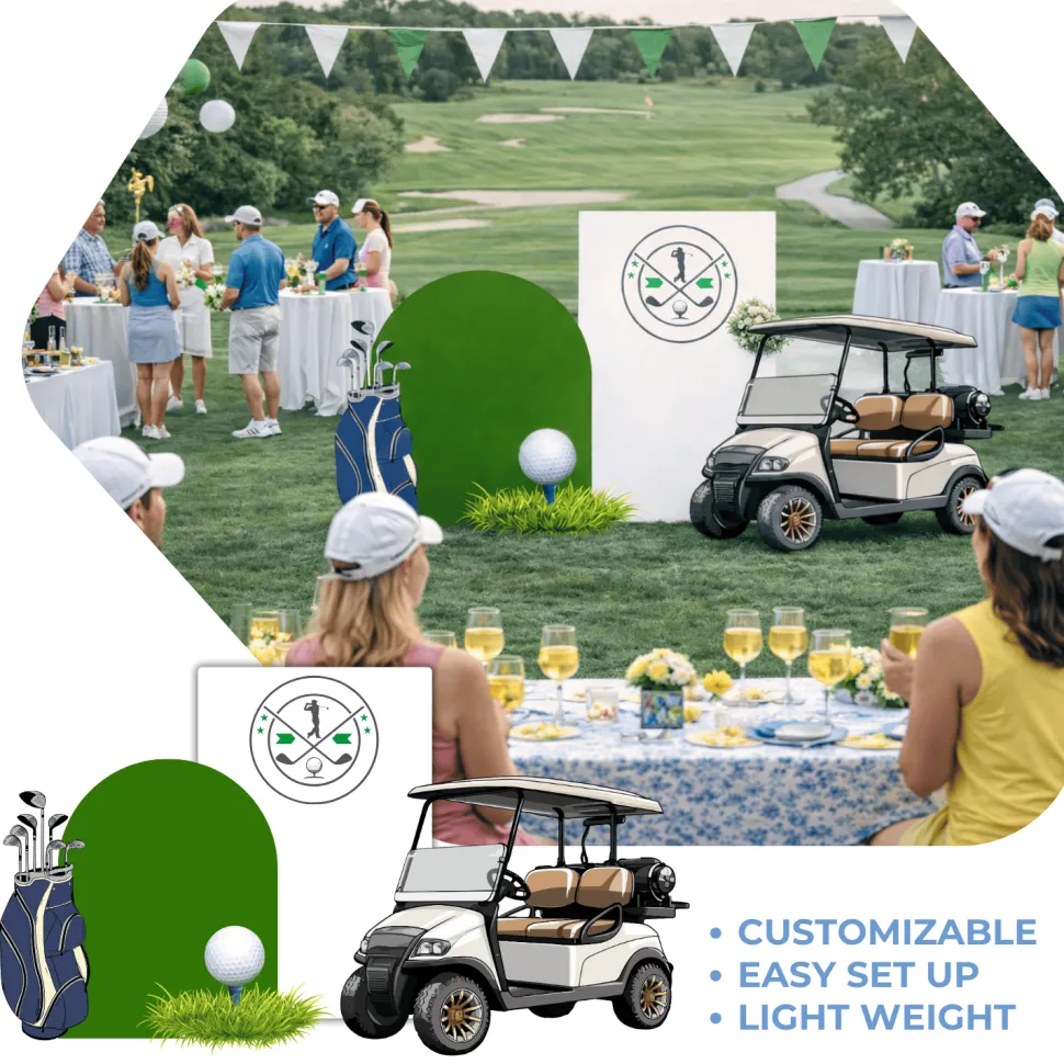 Golf Adventure Foam Core Backdrop Kit by PopScene™