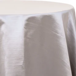 Gray - Royal Slub Designer Tablecloth - Many Size Options