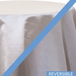 Gray - Royal Slub Designer Tablecloth - Many Size Options
