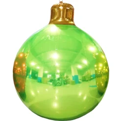 Green Giant Inflatable Christmas Ornament – Maxorb™ Holiday Event Decor – Commercial Installation Sizes