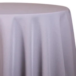 Grey - Polyester "Tropical " Tablecloth - Many Size Options