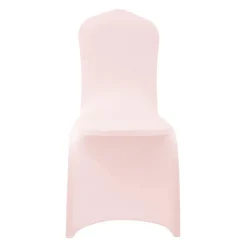 200 GSM Grade A Quality Spandex (Lycra) Banquet & Wedding Chair Cover By Eastern Mills in Blush Color