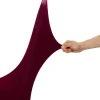 200 GSM Grade A Quality Spandex (Lycra) Banquet & Wedding Chair Cover By Eastern Mills in Burgundy Color