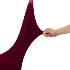 200 GSM Grade A Quality Spandex (Lycra) Banquet & Wedding Chair Cover By Eastern Mills in Burgundy Color