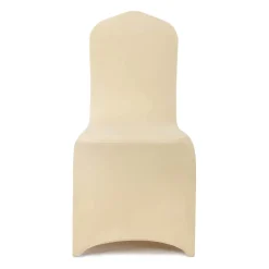 200 GSM Grade A Quality Spandex (Lycra) Banquet & Wedding Chair Cover By Eastern Mills in Champagne Color