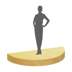 Half Circle Mini Stage - 6ft