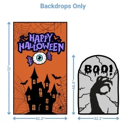 Halloween 1 Foam Core Birthday Backdrop Kit by PopScene™