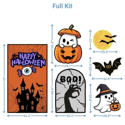 Halloween 1 Foam Core Birthday Backdrop Kit by PopScene™