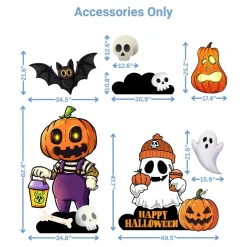 Halloween 3 Foam Core Birthday Backdrop Kit by PopScene™