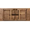 HERCULES Antique Rustic, Solid Pine Folding Farm Table - 7'x40"
