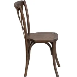HERCULES Series - Wooden Crossback Chair - Early American