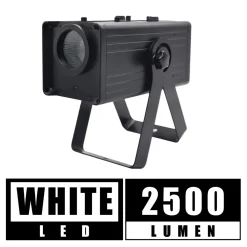 High Power! LED Gobo Projector Light w/ Rotation Feature - 30 Watts!