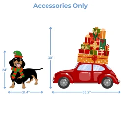 Holiday Gift Shop Foam Core Backdrop Kit by PopScene™