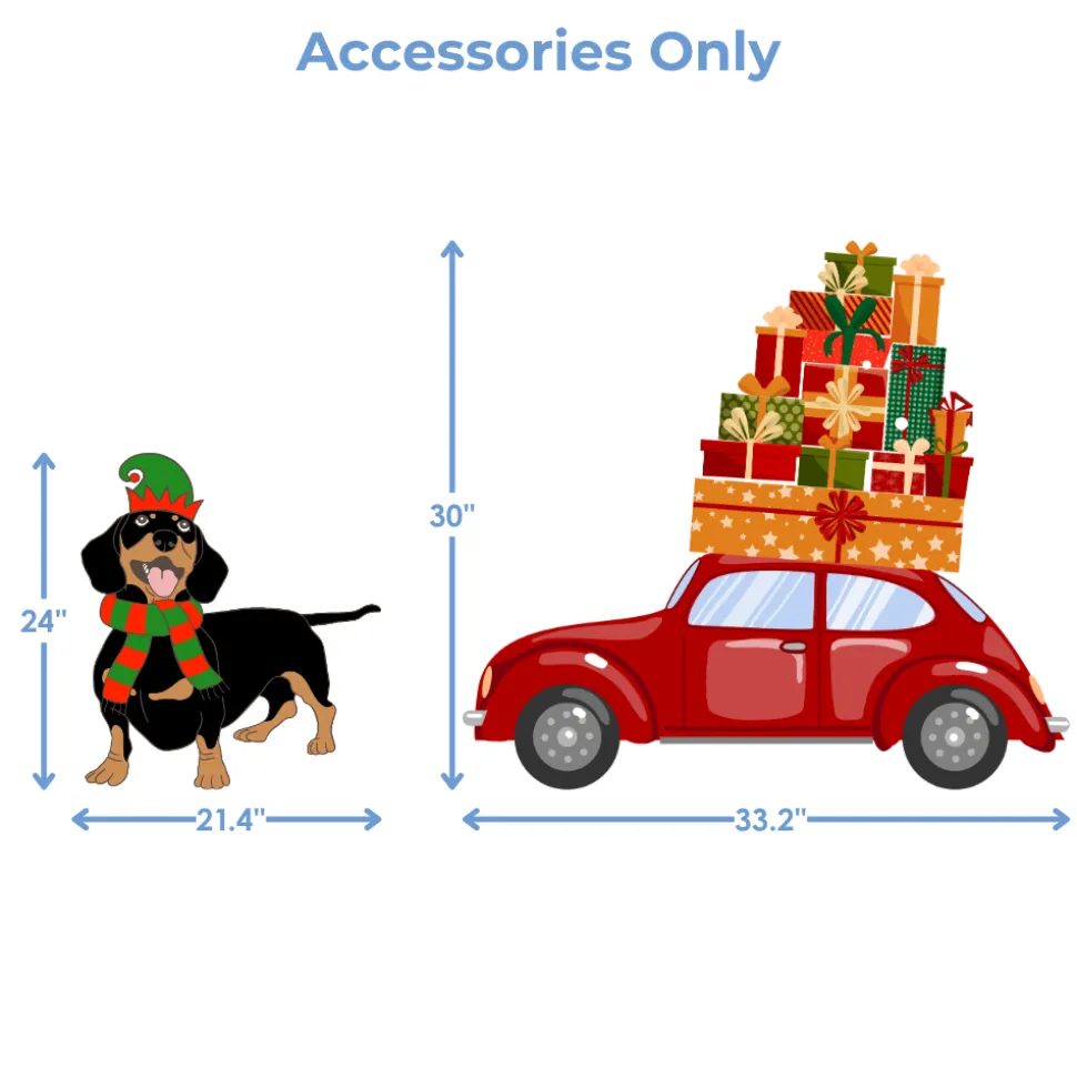 Holiday Gift Shop Foam Core Backdrop Kit by PopScene™