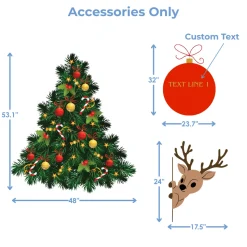 Holiday Town Foam Core Backdrop Kit by PopScene™