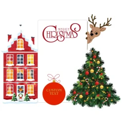 Holiday Town Foam Core Backdrop Kit by PopScene™