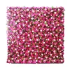Hot Pink, Red & White Mixed Florals w/ Greenery - Curtain Style Floral Wall - Easy Install! Select Size