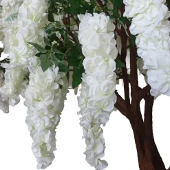 HUGE 13ft Fake White Wisteria Tree - 60 Interchangeable Branches! | ModTree™ Collection