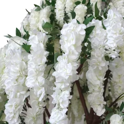 HUGE 13ft Fake White Wisteria Tree - 60 Interchangeable Branches! | ModTree™ Collection