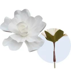 Huge 13ft Tall Luxe Artificia Tree — White & Pink Jumbo Flowers | ModTree™ Collection