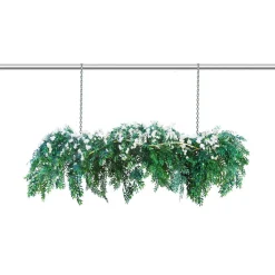 HUGE Hanging Greenery & Floral Chandelier (14FT Long) - 45 Interchangeable Branches for Ceiling Hanging Florals| ModTree™ Collection