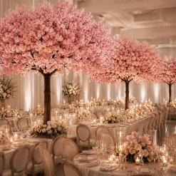 HUGE LUXE 13ft Fake Blush Hydrangea Bloom Tree - 150 Interchangeable Branches! | ModTree™ Collection