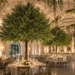HUGE LUXE 13ft Fake Green Fig Tree - 150 Interchangeable Branches! | ModTree™ Collection