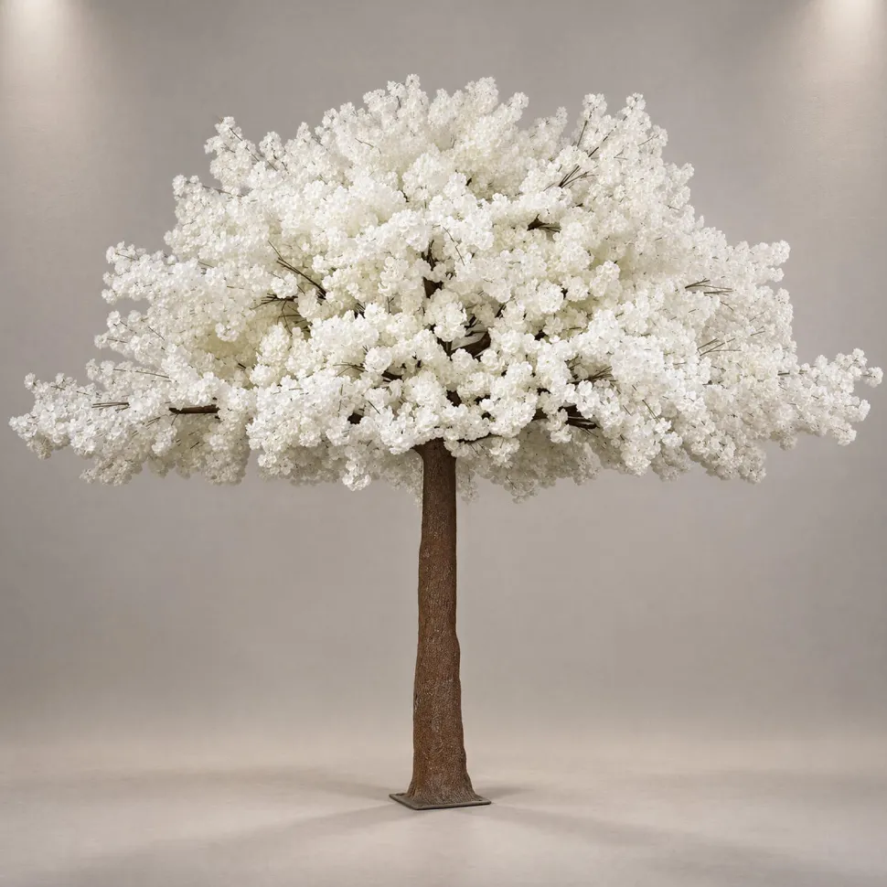 HUGE LUXE 13ft Fake White Hydrangea Bloom Tree - 150 Interchangeable Branches! | ModTree™ Collection
