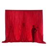 10'H x 12'W Panne Velvet Dramatic Drape Pre Sewn Backdrop Kit - Select your Color