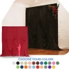 14'H x 12'W Poly Stretch Dramatic Drape Pre Sewn Backdrop Kit - Select your Color