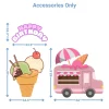 Ice Cream Party 2 Foam Core Birthday Backdrop Kit by PopScene™