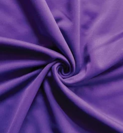 *IFR* Poly Stretch / Scuba Cloth Drape Panel w/ Sewn Rod Pocket (IFR) - Violet
