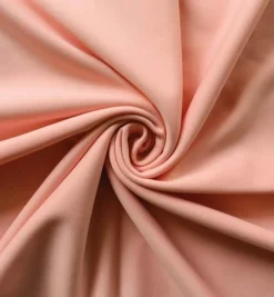 *IFR* Poly Stretch / Scuba Cloth Drape Panel w/ Sewn Rod Pocket (IFR) - Blush