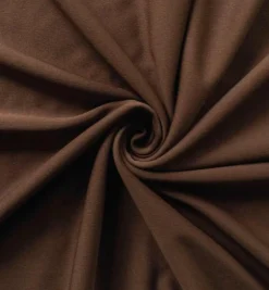 *IFR* Poly Stretch / Scuba Cloth Drape Panel w/ Sewn Rod Pocket (IFR) - Chocolate