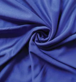 *IFR* Poly Stretch / Scuba Cloth Drape Panel w/ Sewn Rod Pocket (IFR) - Expo Blue